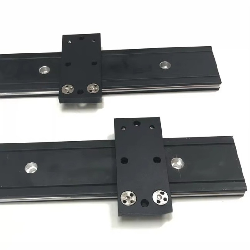 Linear Rail - รางเลื่อนแบบลูกกลิ้งเคลื่อนที่เชิงเส้นสองแกน OSGR10 สำหรับประตูบานเลื่อน