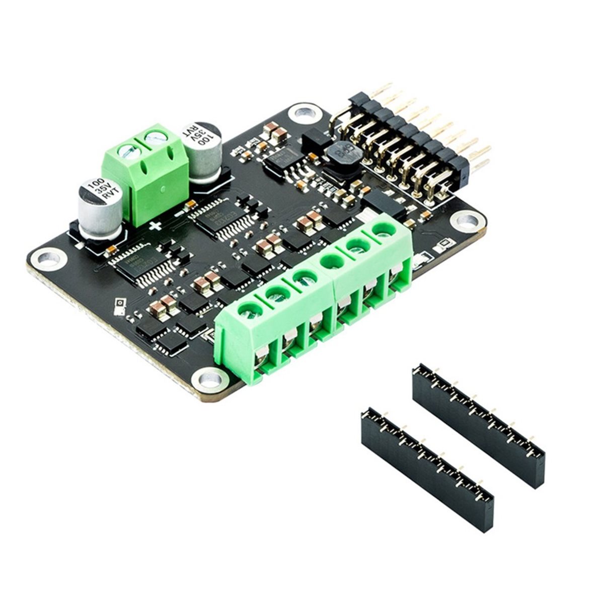 Servo Motor - 【อะไหล่มอเตอร์】 บอร์ดควบคุมมอเตอร์สเต็ปเปอร์ BLDC รุ่น DUAL FOC