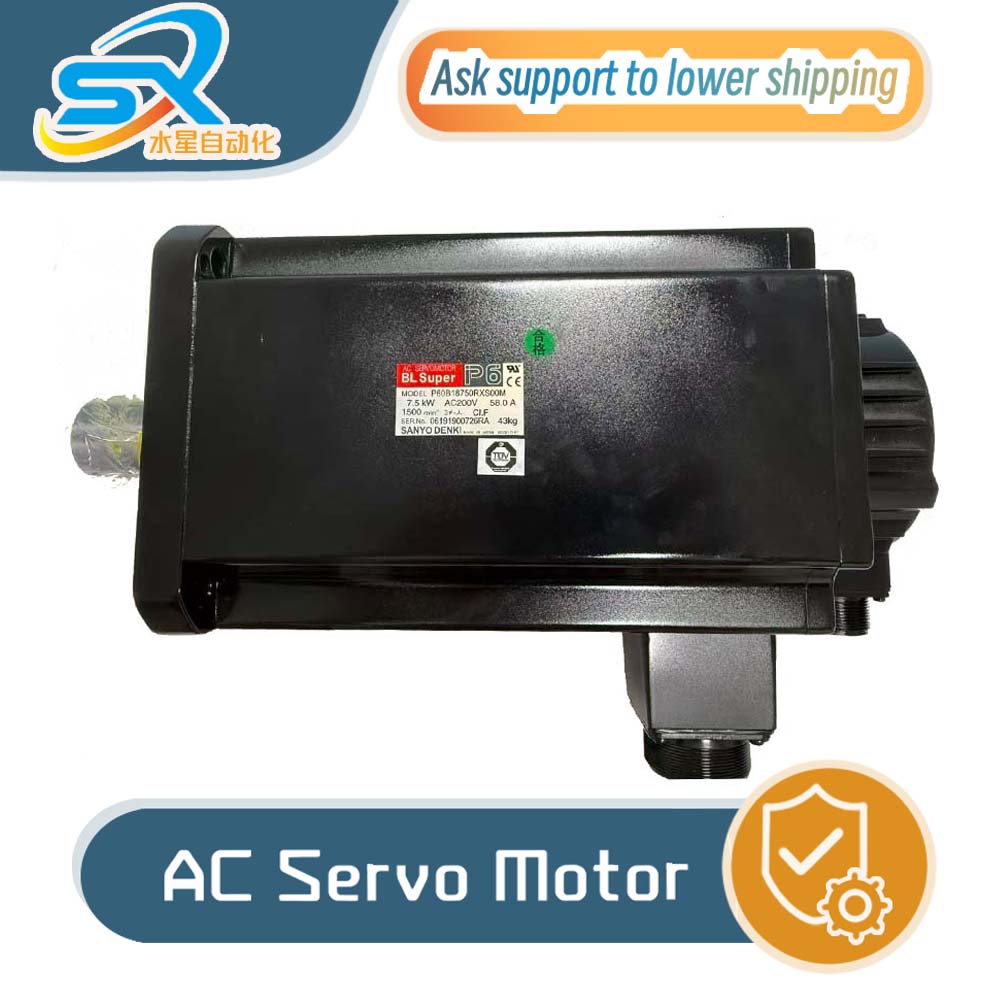 Servo Motor - มอเตอร์กำลังสูง SANYO DENKI รุ่น P60B18750RXS00M ขนาด