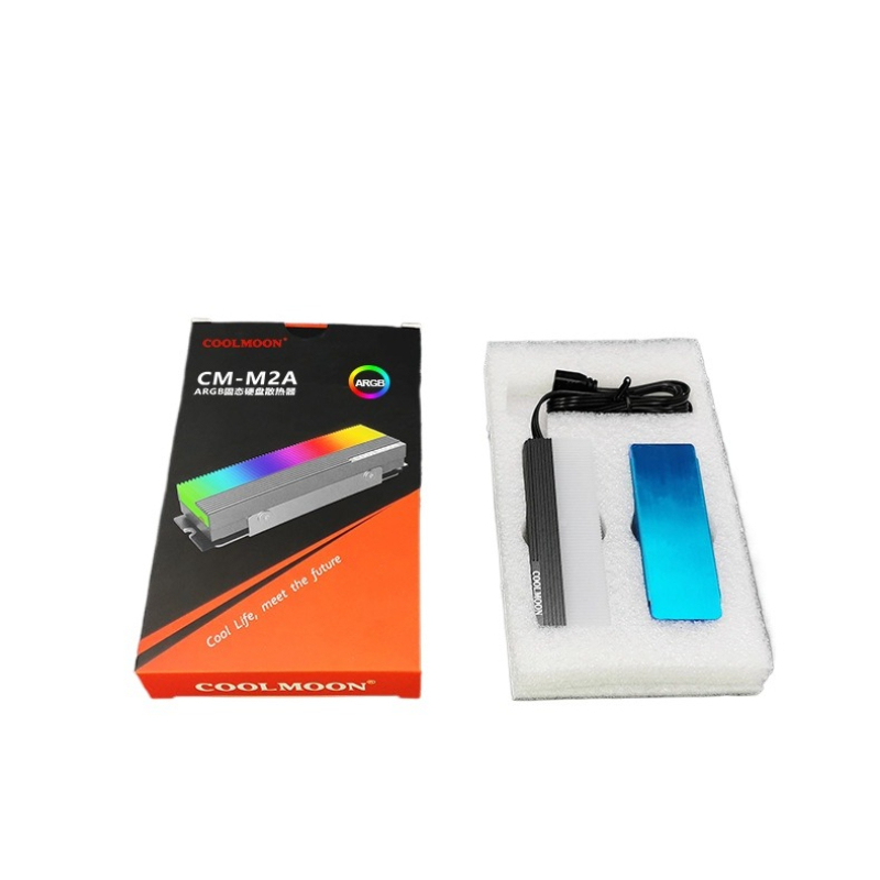 Aluminium Extrusion - ฮีทซิงค์อลูมิเนียมเต็มรูปแบบสำหรับ SSD 5V ARGB M.2 2280