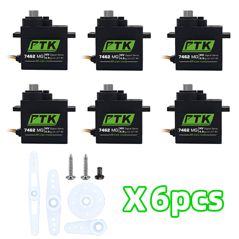 Servo 9G - PTK 7462W MG เกียร์โลหะ 9g micro
