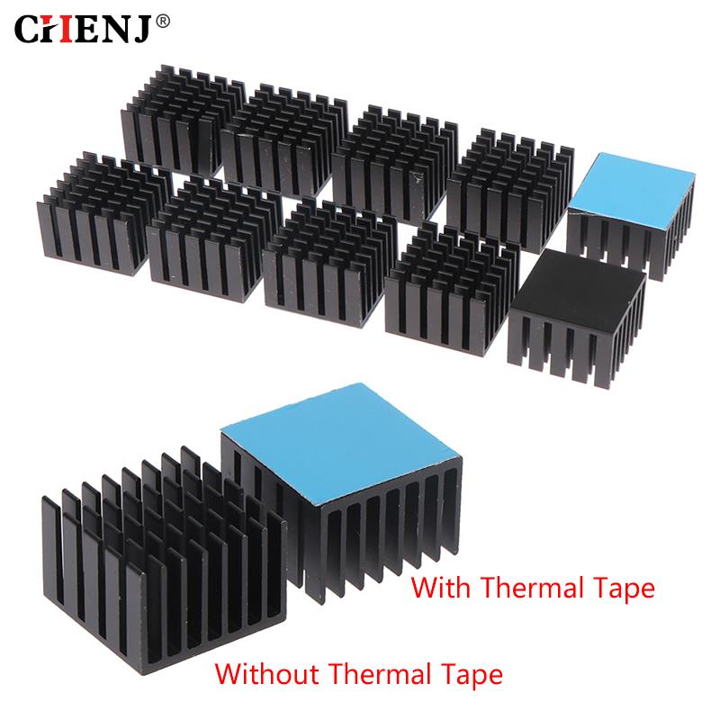 Aluminium Extrusion - 5Pcs อลูมิเนียมฮีทซิงค์ฮีทซิงค์หม้อน้ำ Cooling Cooler สำหรับอิเล็กทรอนิกส์ชิป IC