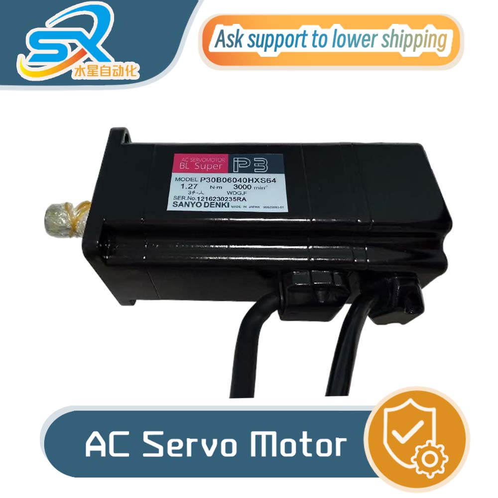 Servo Motor - SANYO DENKI P30B06040HXS64 มอเตอร์เซอร์โว AC ขนาด
