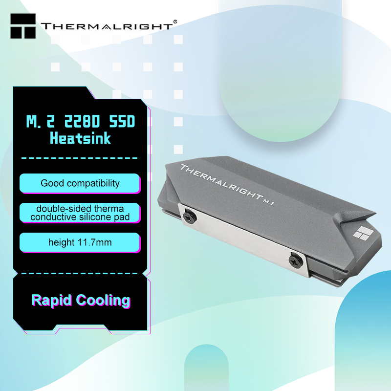 Aluminium Extrusion - Thermalright M.2 2280 PRO ARGB อะลูมินัมอัลลอย