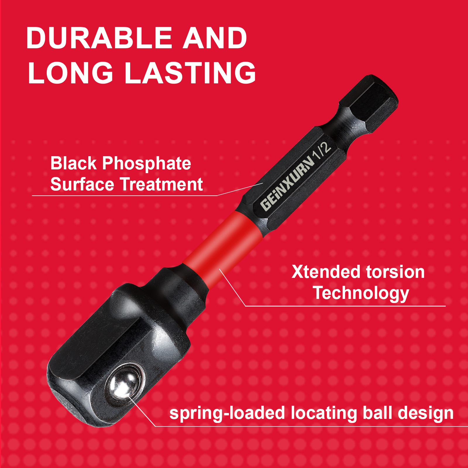 ชุดอะแดปเตอร์ซ็อกเก็ตกระแทก Ge - Cnc Bits บทวิจารณ์และราคา