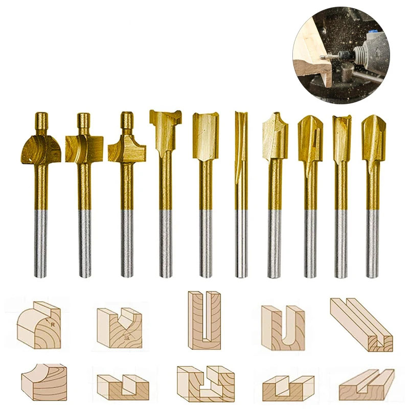 ดอกกัดไม้ HSS สำหรับเครื่องมือ - End Mill Set บทวิจารณ์และราคา