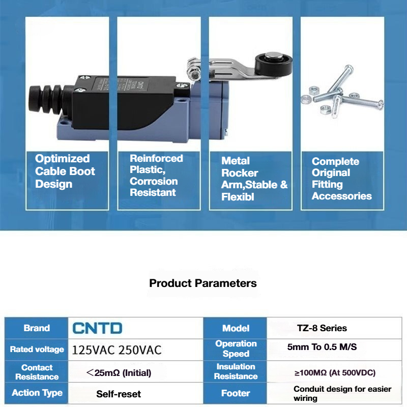 สวิตช์จำกัดระยะทางขนาดเล็ก CNT - Limit Switch บทวิจารณ์และราคา