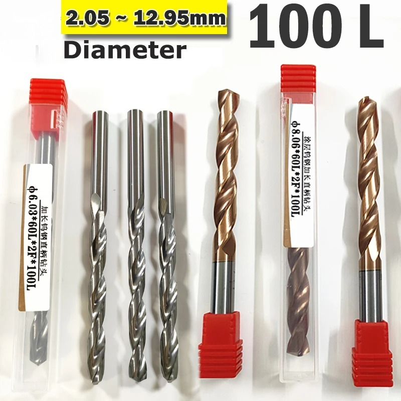 ดอกสว่านเกลียวแบบก้านตรง 100 ล - Cnc Bits บทวิจารณ์และราคา