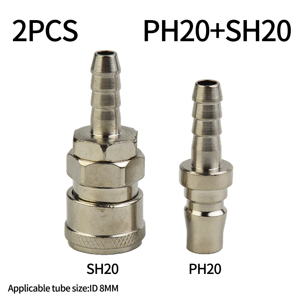 ข้อต่อสายลมแบบปลดเร็ว 2 ชิ้น ร - Coupling 8Mm บทวิจารณ์และราคา