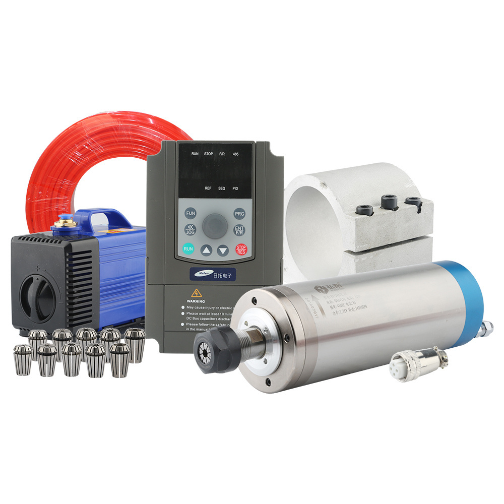 ชุดเครื่องกัด CNC 2.2kw พร้อมม - Water Cooled Spindle บทวิจารณ์และราคา