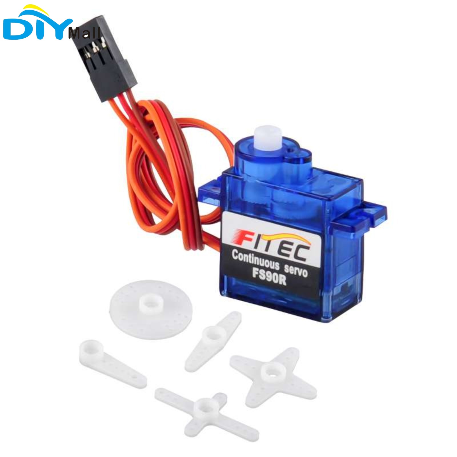 FS90R 9g เซอร์โว 360 องศา หมุน - Servo 9G บทวิจารณ์และราคา