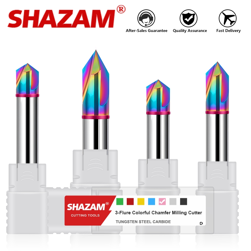 Shazam เครื่องกัด HRC60 60 ° 9 - End Mill Set บทวิจารณ์และราคา