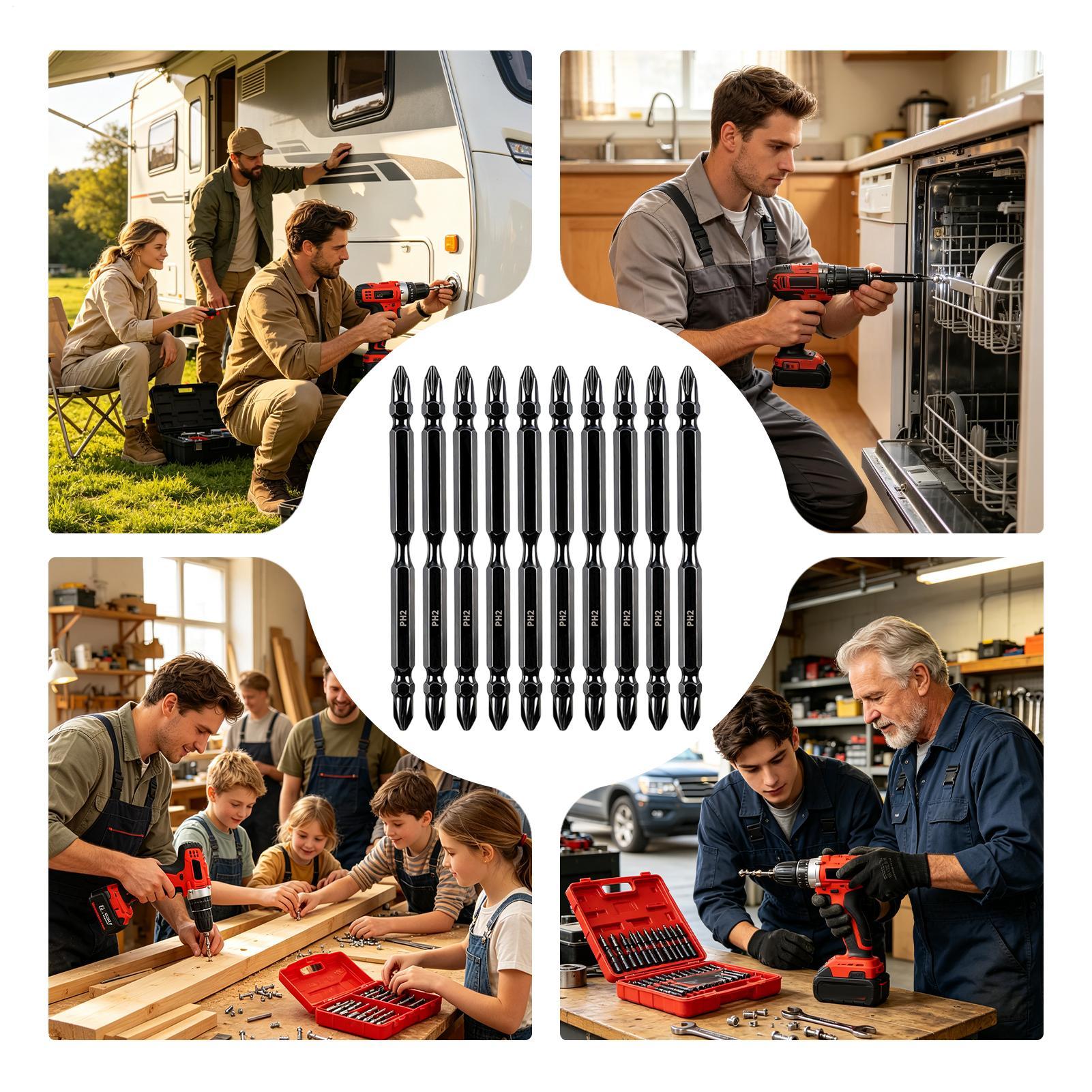 ชุดดอกไขควงแม่เหล็กแบบสองด้านส - End Mill บทวิจารณ์และราคา