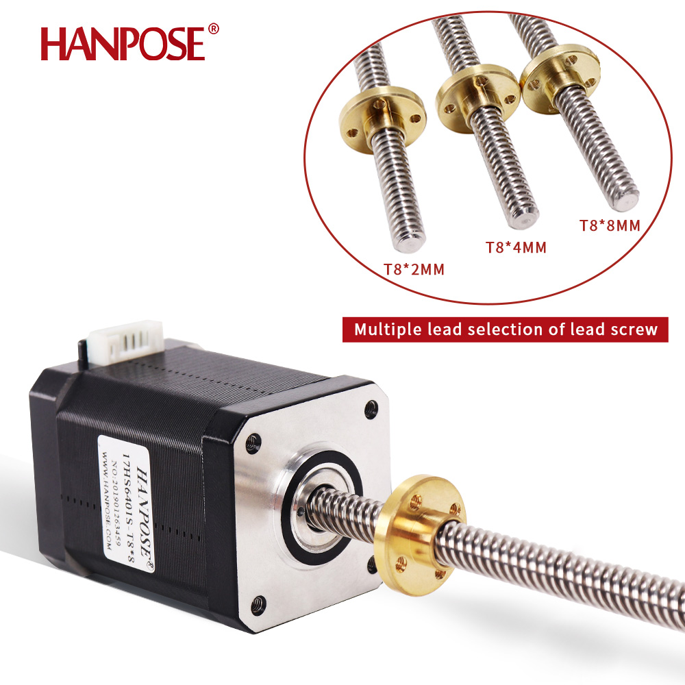 มอเตอร์สเต็ปเปอร์ Nema17 1.8A  - Lead Screw 8Mm บทวิจารณ์และราคา