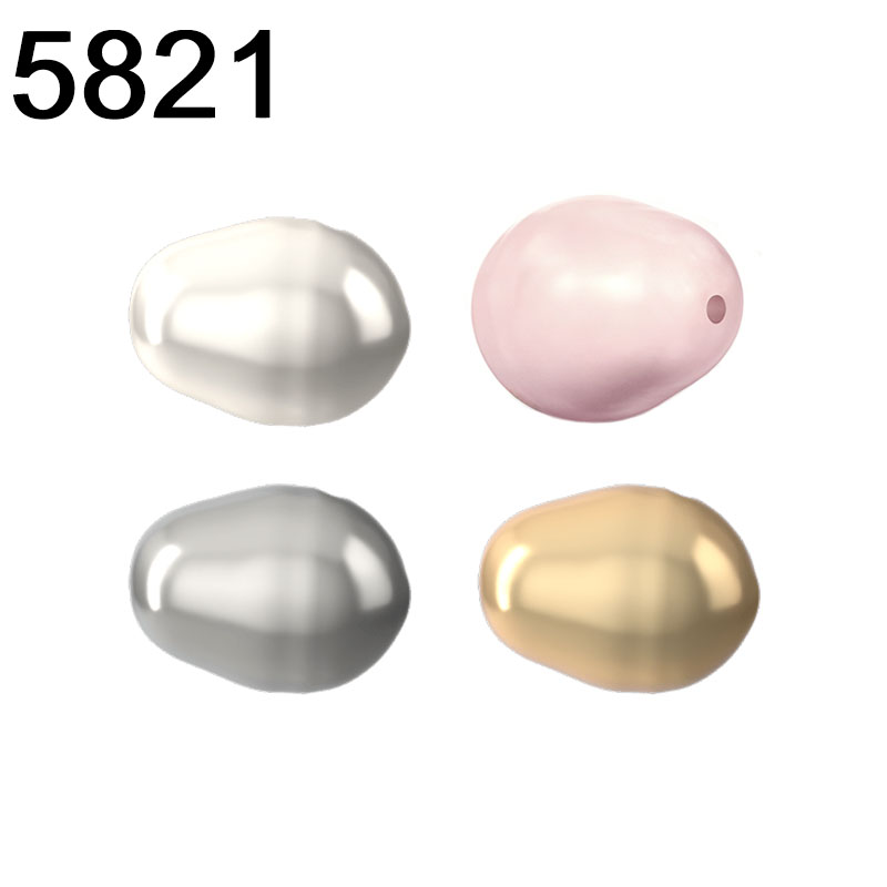 5821 ไข่มุกคริสตัลทรงลูกแพร์แท - Coupling 8Mm บทวิจารณ์และราคา