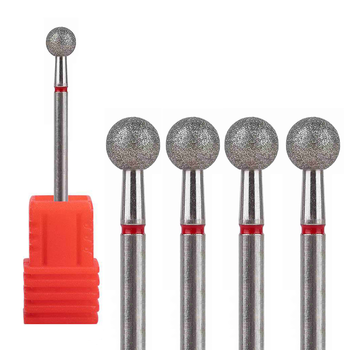 1/2/4Pcs เพชรเจาะเล็บบิตโรตารี - Carbide End Mill บทวิจารณ์และราคา