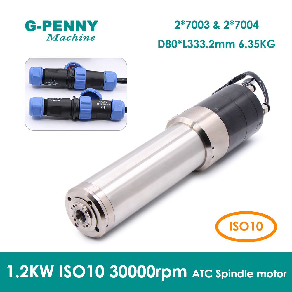 ใหม่! G-PENNY 110v/220v/380v 1 - Water Cooled Spindle บทวิจารณ์และราคา