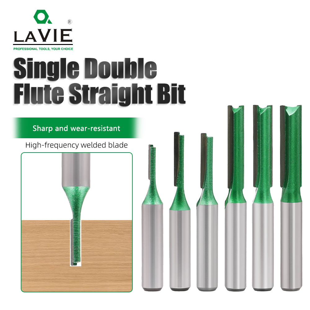 ชุดดอกเราเตอร์เซาะร่อง LAVIE ข - End Mill Set บทวิจารณ์และราคา