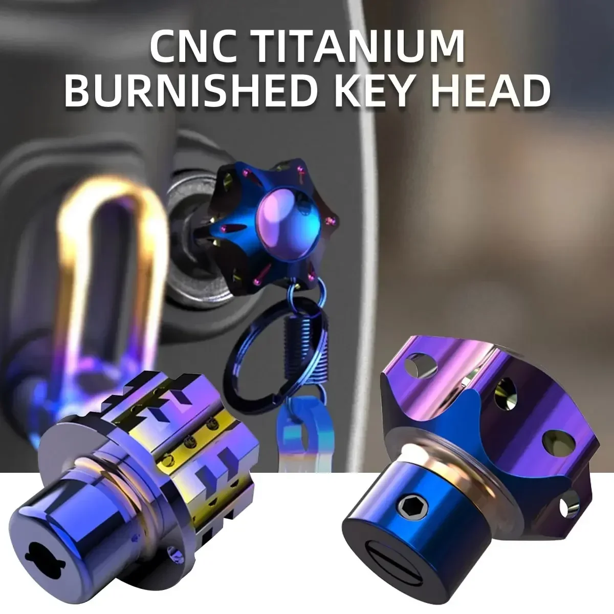 พวงกุญแจอะลูมิเนียมสีน้ำเงิน ร - Cnc Bits บทวิจารณ์และราคา