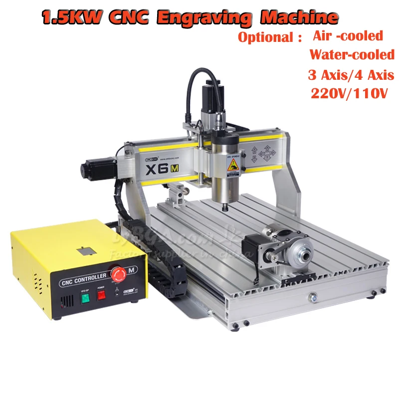 LY เครื่องกัด CNC X6M 3 แกน 4  - Water Cooled Spindle บทวิจารณ์และราคา