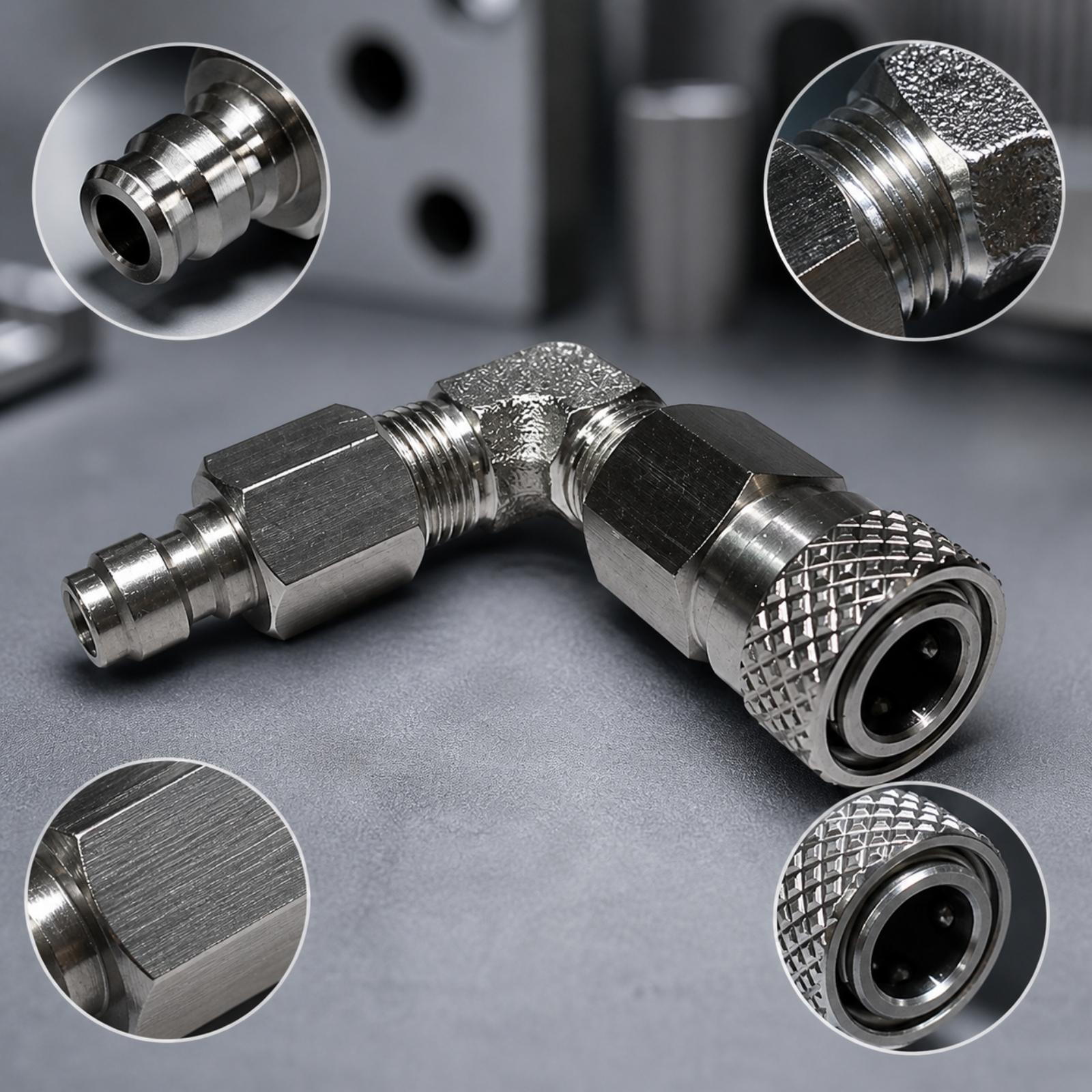 ข้อต่อสเตนเลสสตีลแบบมุม ปลดเร็ - Coupling 8Mm บทวิจารณ์และราคา