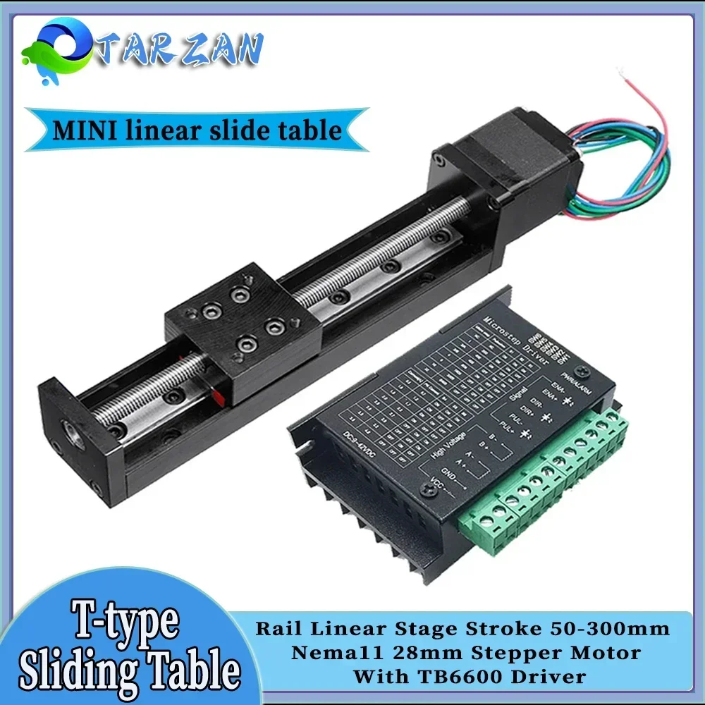 CNC Mini T-type ตารางเลื่อน 50 - Linear Rod 8Mm บทวิจารณ์และราคา