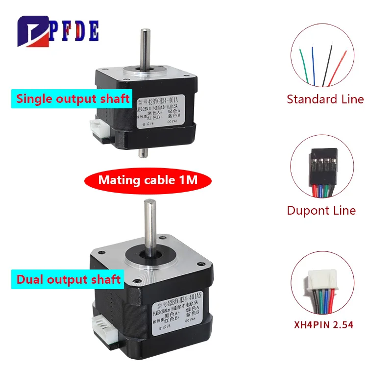 Nema17 Stepper Motor 42BYGH 3D - Nema 17 Stepper บทวิจารณ์และราคา