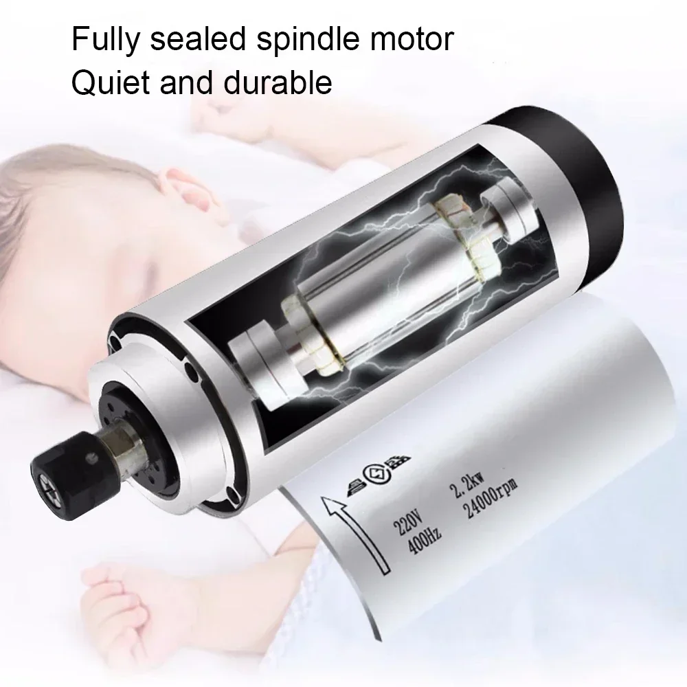 ชุดมอเตอร์สปินเดิล CNC ระบายคว - Water Cooled Spindle บทวิจารณ์และราคา
